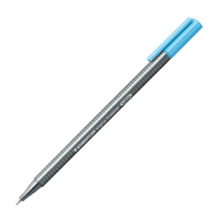 STAEDTLER Liner, 0,3 mm, STAEDTLER "Triplus", nebesky modrý
