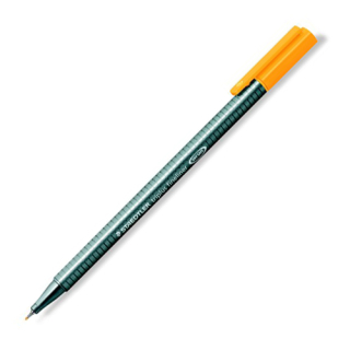 STAEDTLER Liner, 0,3 mm, STAEDTLER "Triplus", světle oranžový