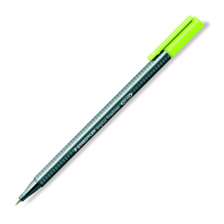 STAEDTLER Liner, 0,3 mm, STAEDTLER "Triplus", lime zelený