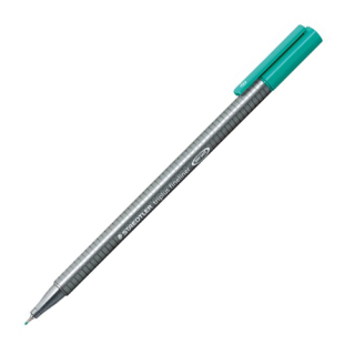 STAEDTLER Liner, 0,3 mm, STAEDTLER "Triplus", tyrkysový
