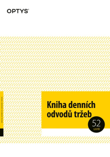 Optys Kniha denních odvodů tržeb A4