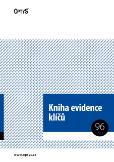 Optys Kniha evidence klíčů A4, 96 listů