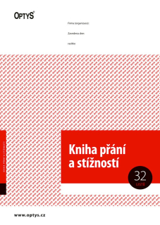 Optys Kniha přání a stížností A4