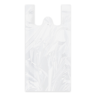 WIMEX Taška 4 kg mikrotenového 25 + 12 x 45 cm, bílá (100 ks v bal.)