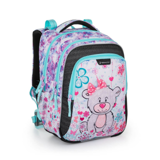 BAGMASTER Školní batoh BagMaster Lumi 21 C - Medvídek