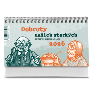 BARRACUDA Kalendář stolní 2026 Dobroty