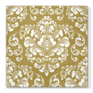 PAW Ubrousky PAW L 33x33cm Beautiful Moments Gold
