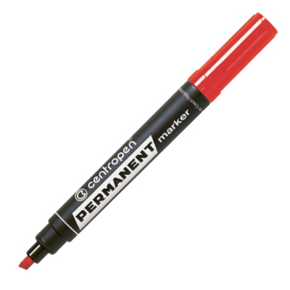 CENTROPEN Popisovač CENTROPEN 8576, 8516 se seříznutým hrotem - červený
