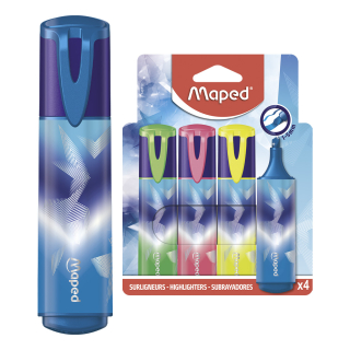 MAPED Zvýrazňovač MAPED Arctic 1-5 mm, 4 ks