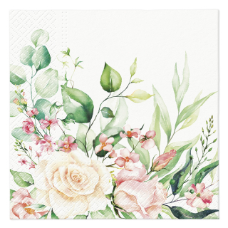 PAW Ubrousky PAW L 33x33cm Floral Moments