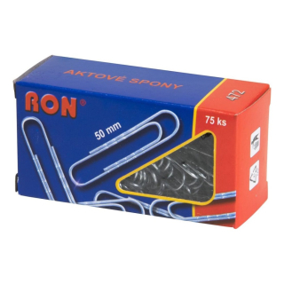 RON Spony kancelářské 50 mm RON 472 (75 ks)