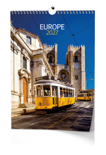 Baloušek Nástěnný kalendář - Europe - A3