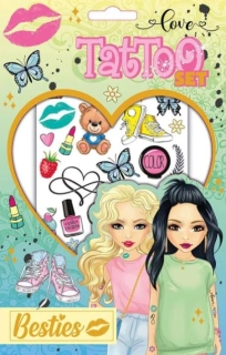 tetovací obtisky art560211 Besties I, žluté